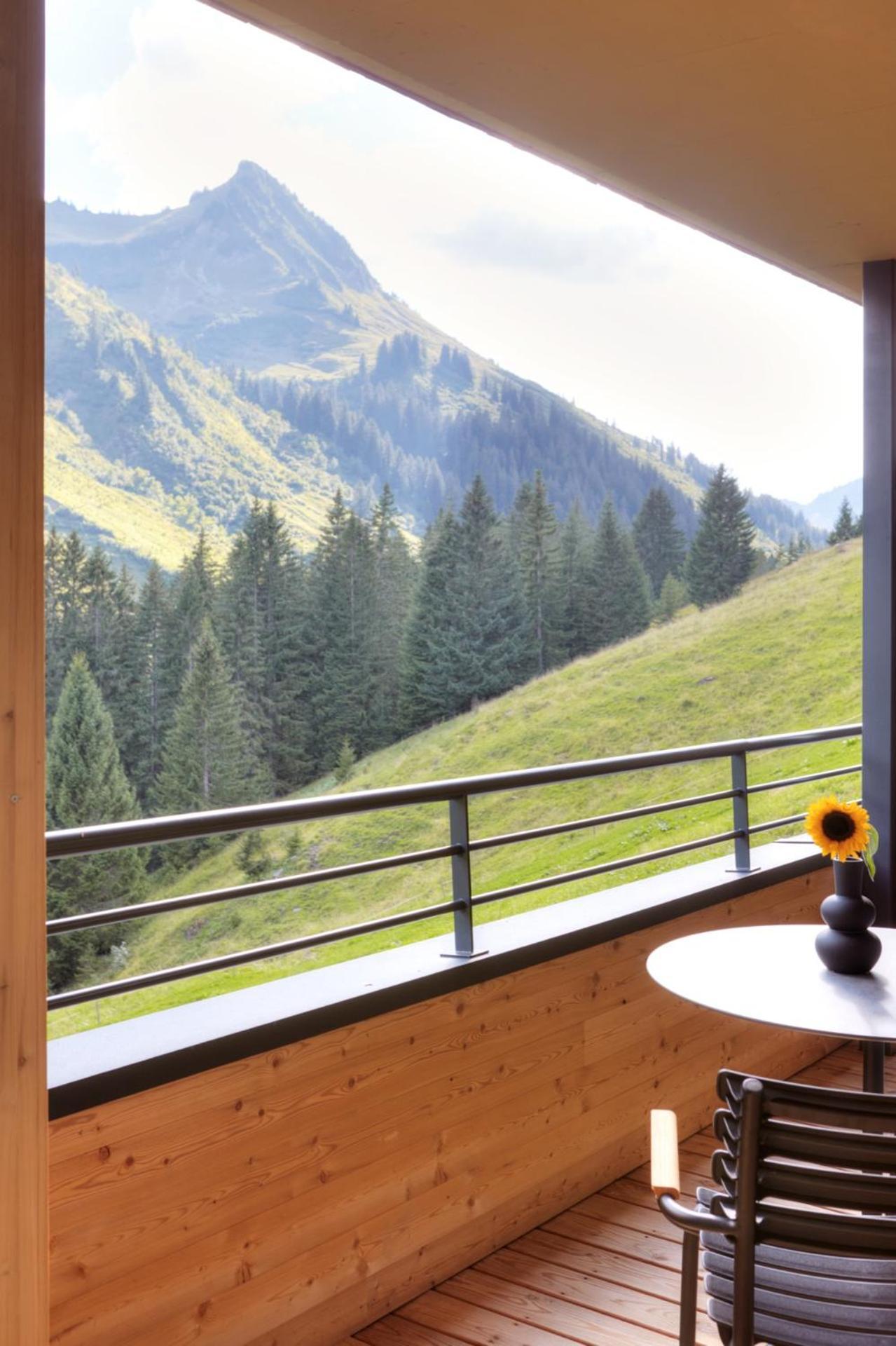 Alpenstolz Damuels Haus 3 - Stilvoll Urlauben In Den Bergen Apartment Екстериор снимка